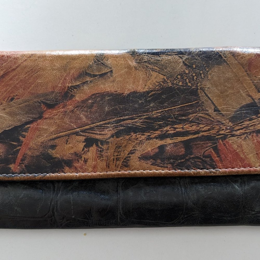 Topshop wallet clutch with adjustable chain